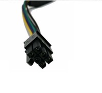 30CM Modular Cable de fuente de alimentación ATX 24Pin 24 Pin hembra a 6Pin 6-Pin macho Mini 6Pin conector para HP Elite 8100 de 8200 de 8300 800G1