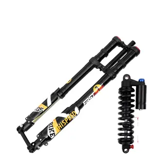 Fastace ALX13RC 1.0/2.0 Garfo Frontal Suspensão Hidráulica Bicicleta Suja Elétrica Choque Traseiro 265mm para Surron Talaria Sting