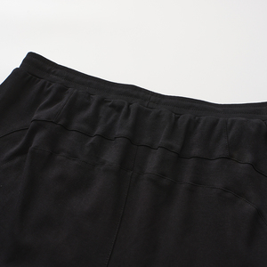 Shorts de sport pour homme en laine mérinos et coton biologique, à cordon de serrage, antibactériens, double couche, respirants et à séchage rapide - Product Image 3