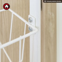 Vente chaude Multifonctionnel Cuisine Étagères À Épices 6 Niveaux Sur La Porte Étagère De Rangement Suspendu Armoire En Métal Garde-Manger Rack Organisateur