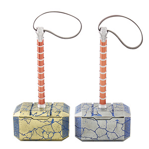 Marteau de <span class=keywords><strong>Thor</strong></span> pendentif porte-clés <span class=keywords><strong>Marvel</strong></span> Offre Spéciale métal personnage accessoire jouet Portable Cosplay - Product Image 1