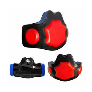 TOPTONS Logo personnalisé protège-ventre de boxe MMA Protection de la poitrine Arts martiaux Kick Boxing protège-poitrine - Product Image 5