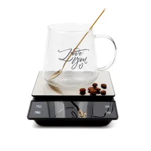 Scale Coffee 3kg LED Digital Coffee Scale With Timer Stainless Steel Electronic Coffee Weighing Scale OEM