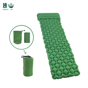 Su misura 40D Nylon Ultralight riscaldata materasso gonfiabile di campeggio esterno di buona qualità gonfiabile dormire pad