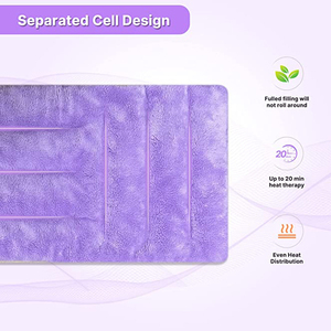 Produits de soins de santé Packs de chaleur pondérés Coussin chauffant réutilisable pour le cou au micro-ondes - Product Image 2
