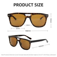 Lunettes de soleil polarisées JNLOO RB2213 avec verres TAC, monture intégrale, unisexe, protection UV400, pour la conduite, la pêche, la mode et les activités de plein air