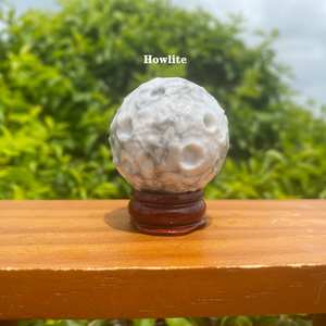 Mini luna <span class=keywords><strong>lunare</strong></span> naturale <span class=keywords><strong>pietra</strong></span> semipreziosa Non porosa-sfera quarzo rosa guarigione sfera di cristallo ametista - Product Image 4