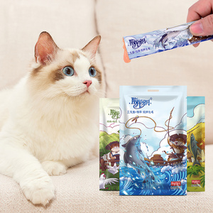 2023 superventas ODM/OEM Premium Nutrition Cat Therapy Stick comida húmeda crema líquida Snack múltiples sabores para personalización - Product Image 2