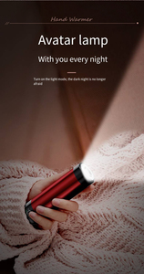 Giá tốt nhất 5000mAh có thể sạc lại ngân hàng điện với LED ánh sáng Tay ấm hơn cho món quà làm bằng bền PC chất liệu - Product Image 6