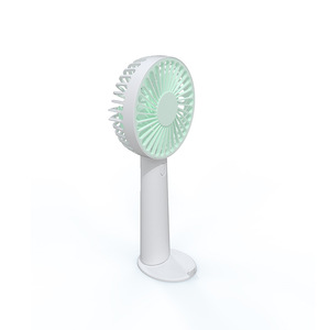 Mini ventilateur portatif USB, support de téléphone portable, moteur à courant continu N13, rose, bleu, vert, jaune, autonomie de 2 à 3 heures - Product Image 3