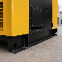 Groupe électrogène diesel LINGGE Deutz 20-80 KVA super silencieux avec ATS en option pour usage commercial et industriel, alimentation de secours