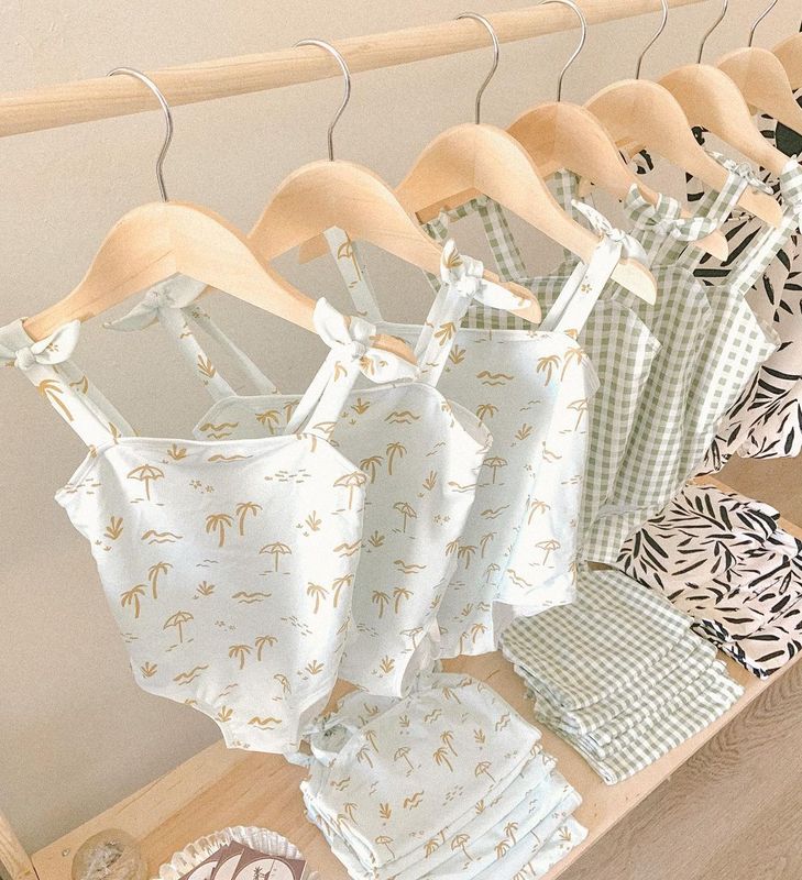 Custom Bikini Sets for Baby Girls