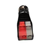 Conector macho Bnc negro para adaptador de cámara de vídeo CCTV, oferta a bajo precio