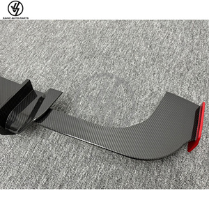 Pièces de carrosserie arrière et diffuseur en fibre de carbone sèche brillante tissée sergé style R B900 pour Mercedes Classe G W464 G63 G500 - Product Image 3
