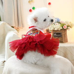 JXANRY Robe de luxe Bear Queen Vêtements d'hiver pour animaux de compagnie pour chiens et chats Vente directe du fabricant - Product Image 1