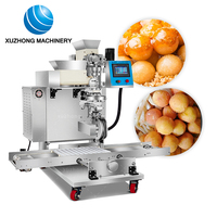 Machine automatique en acier inoxydable pour la fabrication de boules de riz gluant, de boulettes de sésame croustillantes, de boulettes de pommes de terre au fromage, de Tang Yuan et de boulettes de riz rondes