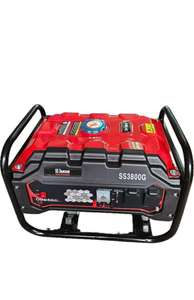 เครื่องกำเนิดไฟฟ้าเบนซิน SS SAMSON 5KVA 240V 4 จังหวะ พร้อมล้อจับ 3600 รอบต่อนาที เครื่องกำเนิดไฟฟ้าแบบพกพา - Product Image 2
