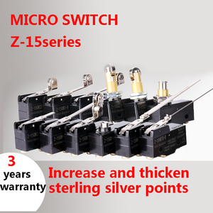 Interruptor de Límite Serie Z-15, Microinterruptor LXW5/Z-15GQ/GW22/GQ21/GQ22/GD con Contacto de Plata - Product Image 5