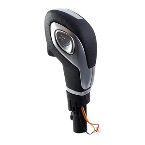 Perilla <span class=keywords><strong>de</strong></span> cambio <span class=keywords><strong>de</strong></span> marchas, <span class=keywords><strong>palanca</strong></span> <span class=keywords><strong>de</strong></span> <span class=keywords><strong>cambios</strong></span>, <span class=keywords><strong>palanca</strong></span> <span class=keywords><strong>de</strong></span> <span class=keywords><strong>cambios</strong></span> <span class=keywords><strong>de</strong></span> <span class=keywords><strong>cuero</strong></span> para Ford Fusion 5 IV MK5 2014-2016, mango automático - Product Image 2