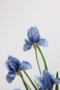 Flores Artificiales <span class=keywords><strong>de</strong></span> Iris <span class=keywords><strong>de</strong></span> Tacto Real, Estilo Pintura al Óleo, Vintage, Tallo Largo, para Decoración del Hogar, Bodas y Fiestas - Product Image 6