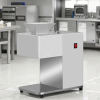 Coupe-viande électrique amovible et facile à nettoyer, en acier inoxydable 304 de qualité alimentaire, pour usage commercial et domestique, pour trancher, déchiqueter et couper en dés