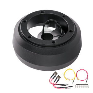 Volante 171H y Adaptador de Cubo de Volante para Jeep Wrangler 2007-2018, Kit de Actualización de Aleación de Aluminio Negro - Product Image 5