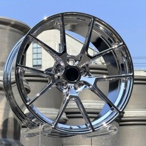 Cerchi Forgiati SHIN Cromati VS-5RS 5x114.3 5x120 per <span class=keywords><strong>BMW</strong></span> M3 M4 M5 330i X4 X3 F25 G01 X5 E70 F15 G05 X6 E71 F16 <span class=keywords><strong>X7</strong></span> G07 - Product Image 5