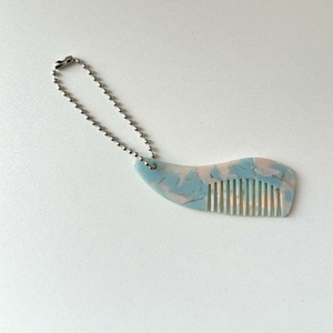 Mini <span class=keywords><strong>Pettine</strong></span> Portachiavi da Borsa, Grazioso <span class=keywords><strong>Pettine</strong></span> per Frangia Femminile, Ciondolo Creativo per Cellulare, Mini <span class=keywords><strong>Pettine</strong></span> Personalizzato - Product Image 5