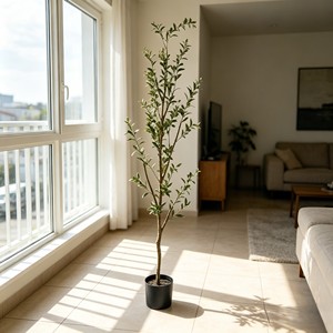 New Design Knock Down Olive <b>Tree</b> | Lifelike <b>Artificial</b> Topiary Plant Decor for Hotel Lobby Christmas Decorations - Product Image 6