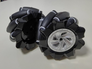 Schwarzes <span class=keywords><strong>Mecanum</strong></span>-Rad Universal-Omni-Rad 48mm 60mm 80mm - Product Image 5