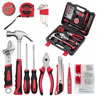Ensemble d'outils électriques sans fil, kit combiné avec batterie au lithium, perceuse et scie pour la construction et les réparations domestiques