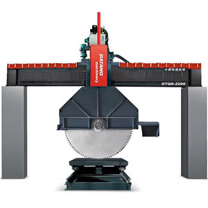Machine à scier à ruban portable pour la découpe de pierre, moteur 37 kW, engrenage, contrôle PLC, pompe, boîte de vitesses, haute productivité pour le marbre - Product Image 1