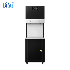 Distributeur d'eau froide et chaude commercial à grand débit en acier inoxydable autoportant, distributeur d'eau à tuyau direct pour hôtel, bureau, usine - Product Image 3