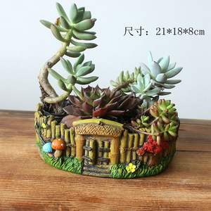 Pot Semen Diameter Besar untuk Sukulen, Dekorasi Rumah dan Taman - Product Image 1