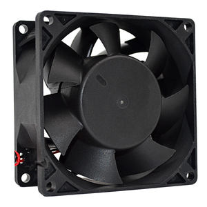 Fabricante de ventiladores <span class=keywords><strong>80mm</strong></span> 8038 12V 24V 6000RPM 82CFM Ventilador de suministro de ventilador de refrigeración CC de alto rendimiento - Product Image 6