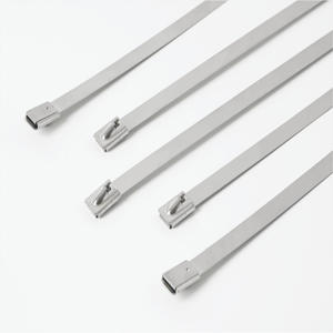 روابط كبل s304 مقاوم للحرارة العالية * من الفولاذ المقاوم للصدأ الذاتي الإغلاق فرقة من الفولاذ المقاوم للصدأ - Product Image 3