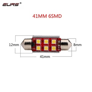 CANBUS 12V 5W Auto LED Ampoule Nouvelle Lampe de Lecture Intérieure Festoon 6SMD 3030 31mm 36mm 39mm 41mm Voiture Toit Dôme Lumières C5W <span class=keywords><strong>C10W</strong></span> - Product Image 4