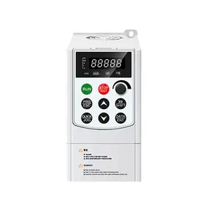 CNSWIPOWER VFD Variable Frequency Drives Adjustable Frequency Drive Mini 0.75KW 500W 220V 240V 3 Phase