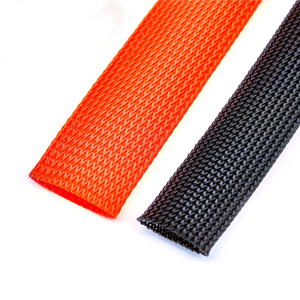 Custom Usable Wear-resistant Nylon 66 Expandable Braided Sleeves for <b>Cable</b> Protection - Product Image 1