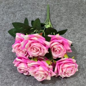 Ramo de Rosas Artificiales de Lujo, Decoración para el Hogar y Fiestas, Centros de Mesa Gigantes de Alta Calidad con Tacto Real, Ramo de Flores Artificiales de Seda - Product Image 6