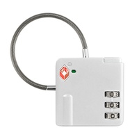 Cadenas à combinaison Premium SKY GOOD TSA529, robuste, antivol, pour casier de gym, école et valise