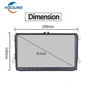 MIDCOURSE <span class=keywords><strong>Android</strong></span> 8.1 kafa ünitesi oyuncu araba radyo Stereo RCD510 VW Golf 5 için 6 Jetta MK5 MK6 Passat B6 b7 1G R 4G LTE - Product Image 6
