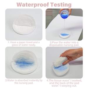 Cuscinetti per il seno da donna personalizzati assorbenti Ultra sottili monouso per l'allattamento al seno - Product Image 4