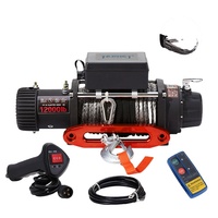 Nouveau moteur haute puissance 12000 lb pour pick-up 4x4, treuil électrique étanche pour usage intensif, vitesse rapide 12V/24V, certifié CE/GS, homologué route
