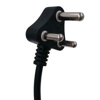 Vente en gros cordon d'alimentation 1.5m 1.8m 3 broches afrique du sud câble d'alimentation cordon d'alimentation pour moniteur d'ordinateur