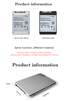 Riss 120GB/128GB/240GB/256GB/480GB/512GB/1TB/2TB/4TB 2.5 pouces SATA SSD pour ordinateur portable