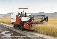 Moissonneuse-batteuse sur chenilles 20-80 CV |   Moissonneuse-batteuse multi-cultures pour blé, riz, maïs, soja |   Grande machine agricole