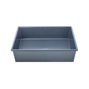 Xinze alta calidad 0,4mm grueso respetuoso con el medio ambiente acero al carbono hornear silicona revestimiento antiadherente horno pastel <span class=keywords><strong>pan</strong></span> hornear bandeja cuadrada - Product Image 1