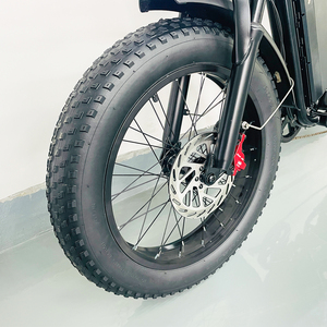 จักรยานไฟฟ้าล้อโตขายดีสำหรับผู้ใหญ่ 52V 40Ah แบตเตอรี่ลิเธียมคู่ เบาะคู่ จักรยานอีไบค์ในเมืองพร้อมระบบกันสะเทือนเต็มรูปแบบ - Product Image 5
