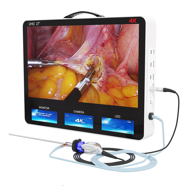 Full hd Medical Portable Ent Endoscope Camera Unit Laparoscopic Hysteroscope Set Portable 4k Laparoscopy Camera